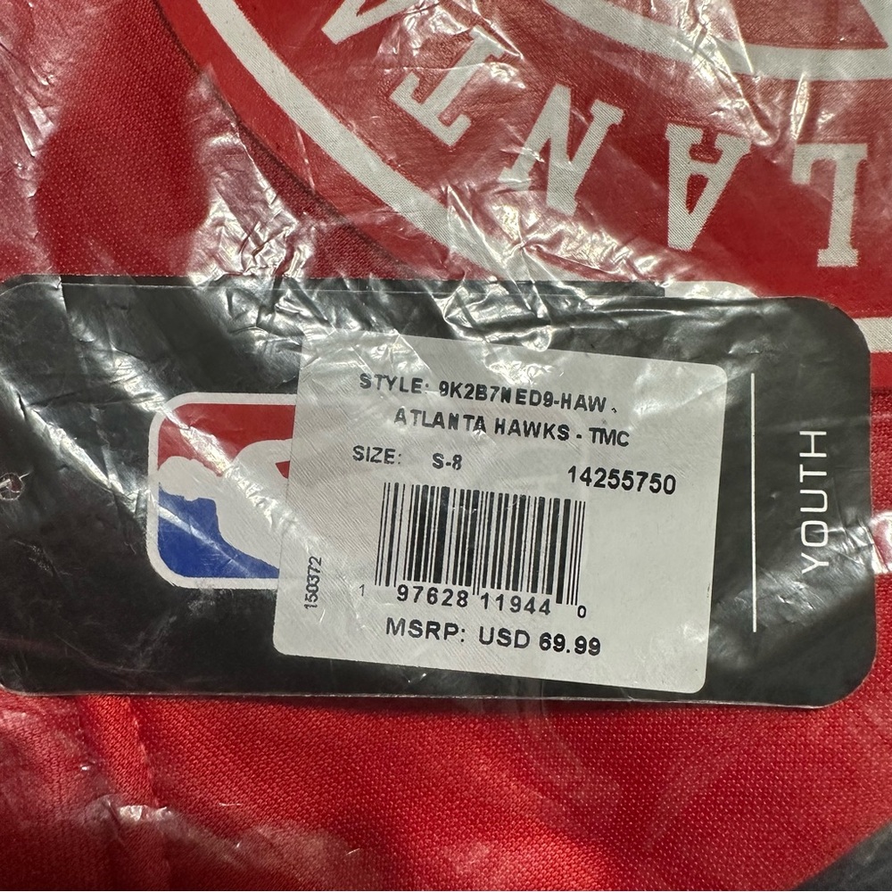 Atlanta Hawks/NBA Kids Youth 8/Pullover Sweatshirt Hoodie - Picture 4 of 7